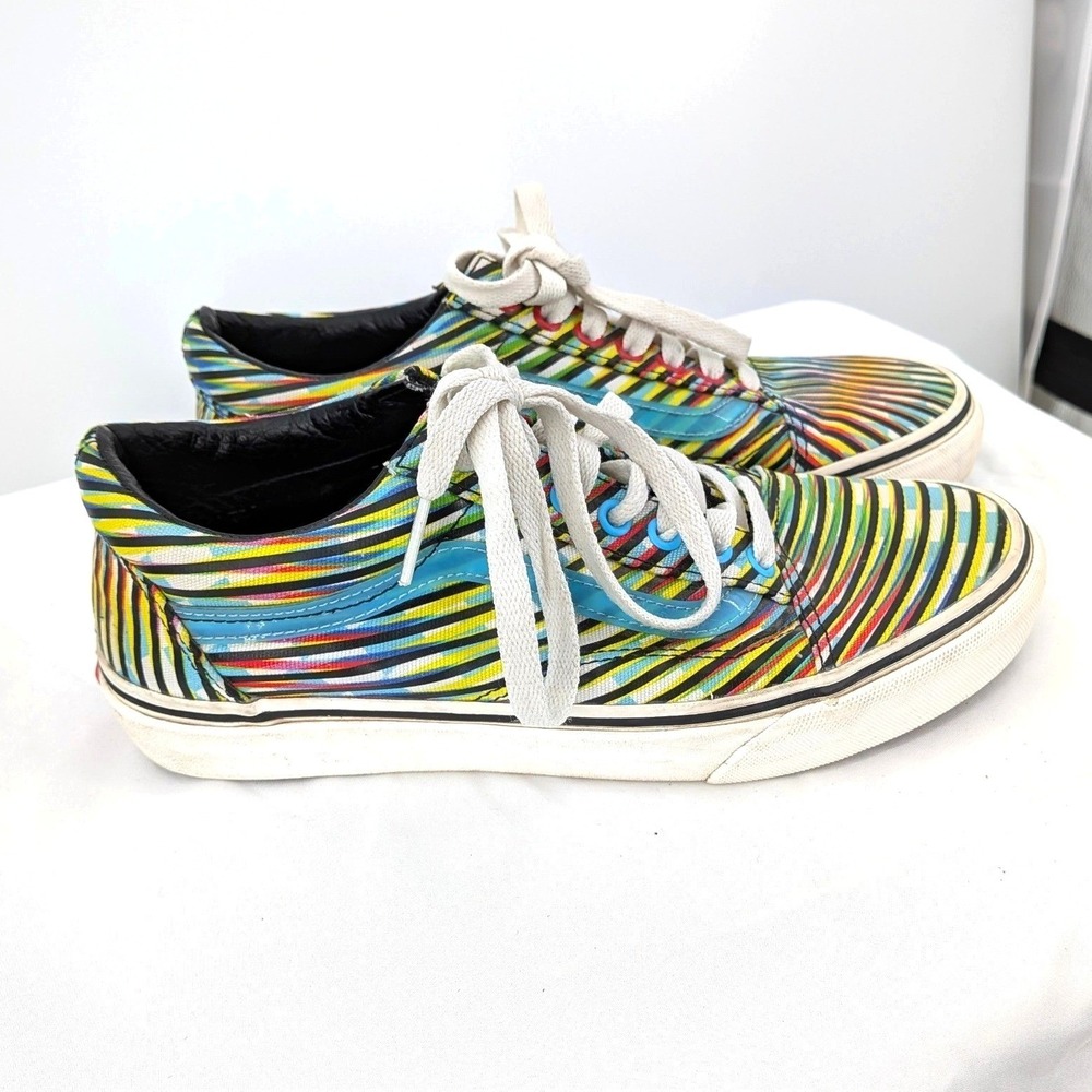 Vans Anderson Paak Old Skool Size‎ 8.5 Women's Vibrant Stripe Collab